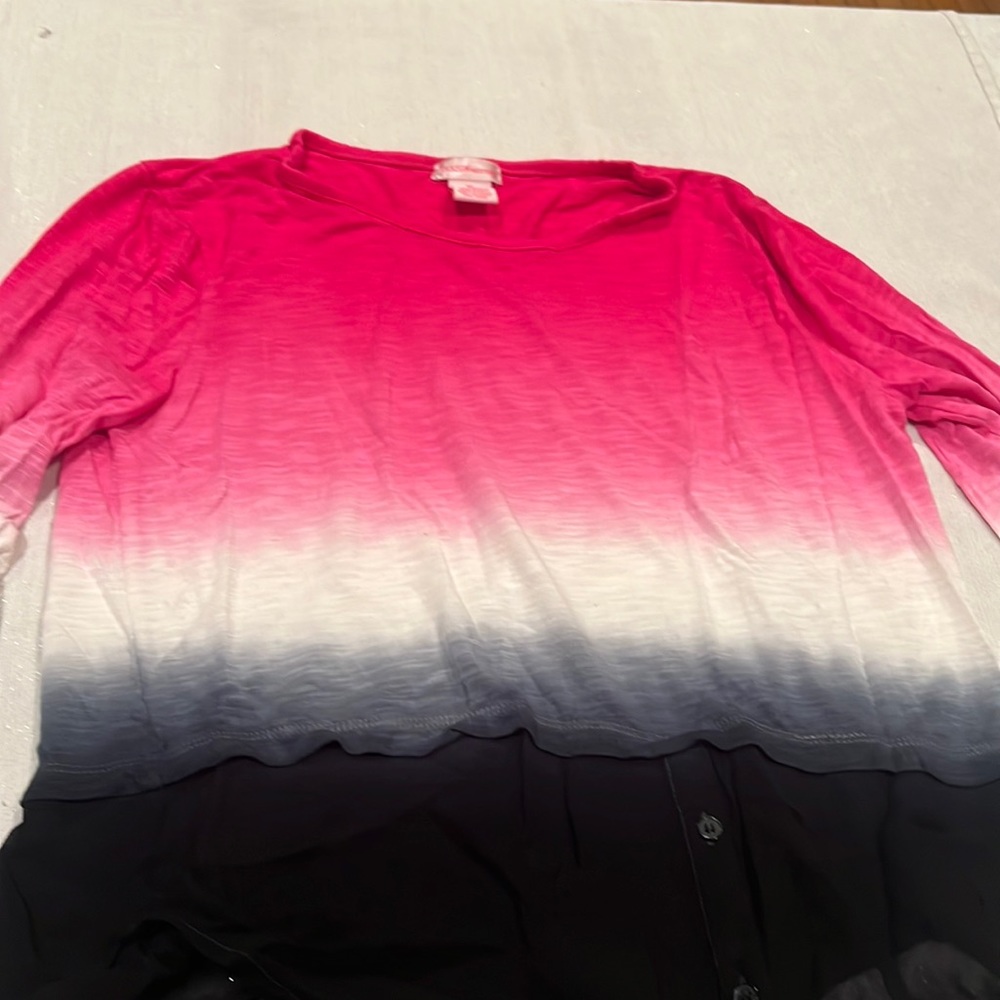 KIDS FANCY DESIGN HISTORY OMBRÉ TOP